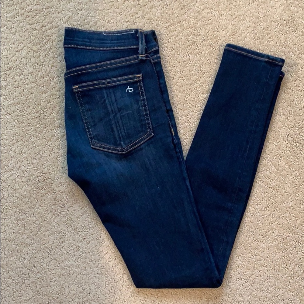 Rag & Bone skinny jeans.